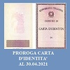 PROROGA SCADENZA DOCUMENTI DI RICONOSCIMENTO AL 30 APRILE 2021