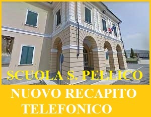 NUOVO RECAPITO TELEFONICO DELLA SCUOLA SILVIO PELLICO DI QUARGNENTO